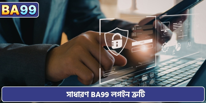 সাধারণ BA99 লগইন ত্রুটি