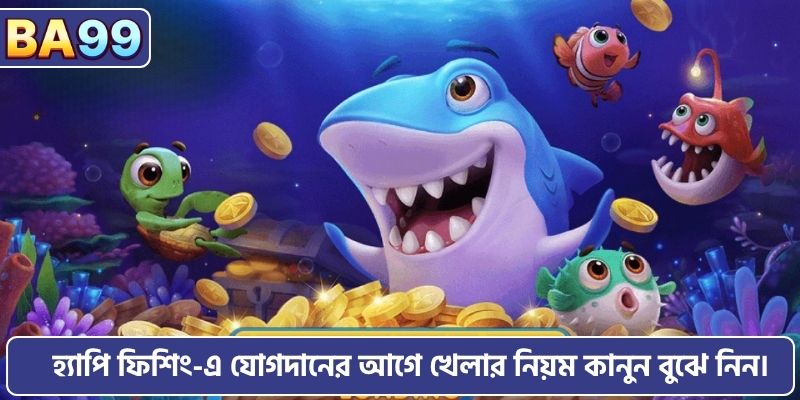 হ্যাপি ফিশিং-এ যোগদানের আগে খেলার নিয়ম কানুন বুঝে নিন।